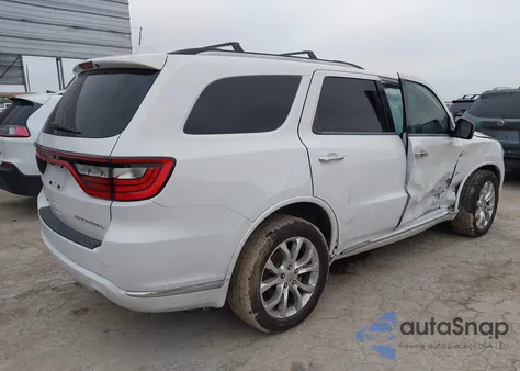 2017 Dodge Durango Citadel Awd from USA, damaged, VIN 1C4RDJEG1HC611706